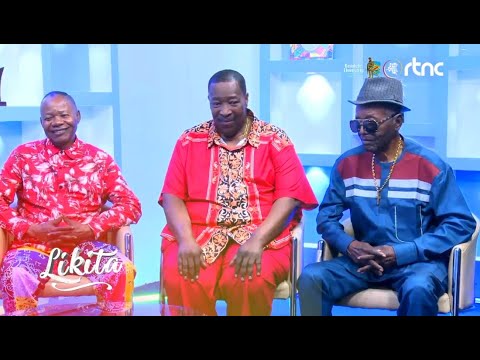 LIKITA : MAMIE ILELA AVEC LES DOYENS DE LA RUMBA JEANNOT BOMBENGA, DIZZY MANDJEKU & CANTA NYBOMA