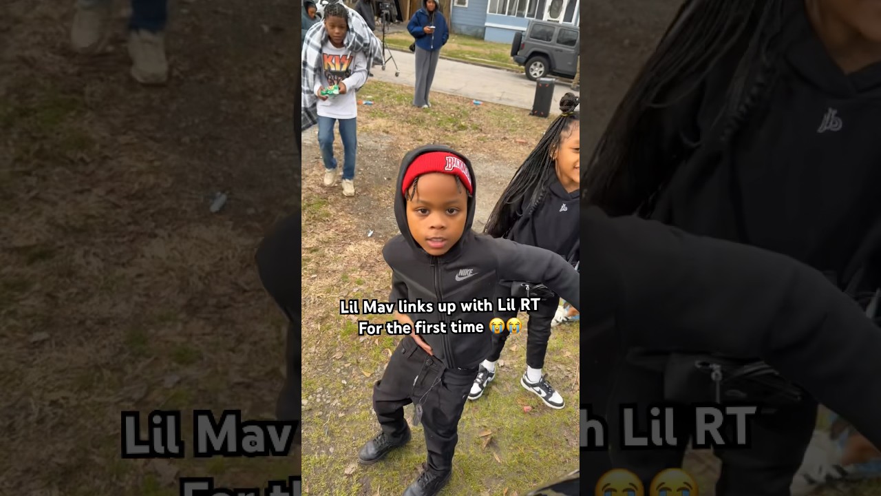Lil Mav links up with Lil RT For the first time 😭😭
