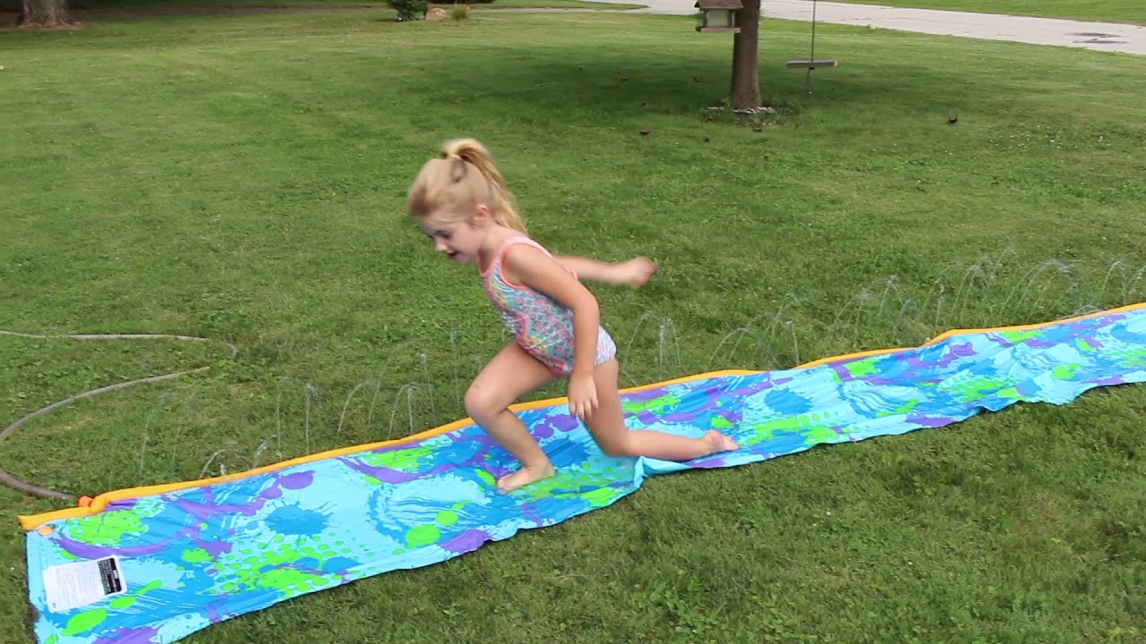 Lilly's Family Fun: Slip'n Slide Challenge