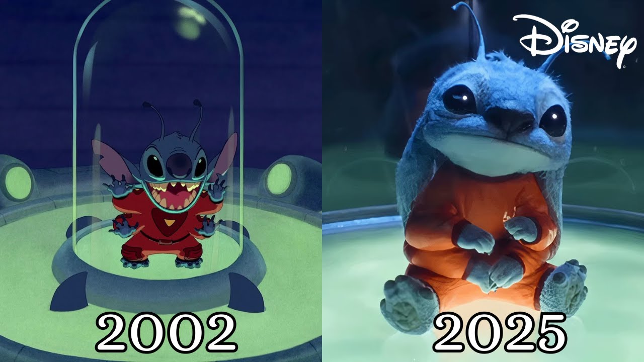 Lilo & Stitch: ANIMATION (2002) VS LIVE ACTION (2025)