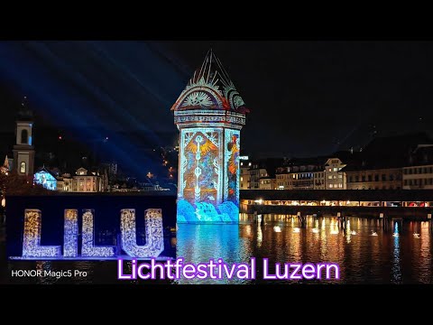 LILU Light Festival Lucerne. Fascinating facets of Light.