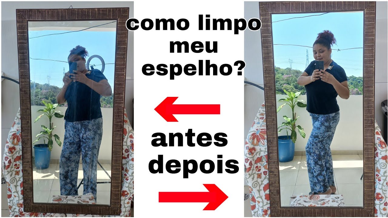 LIMPANDO O ESPELHO EMBAÇADO