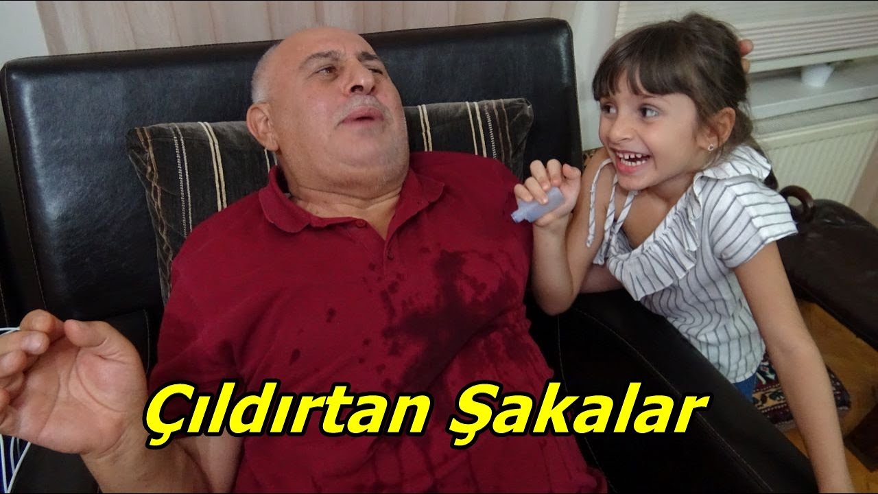 Lina'nın Dedesini Gün Boyu Şakaladık 😂 Şaka Videosu