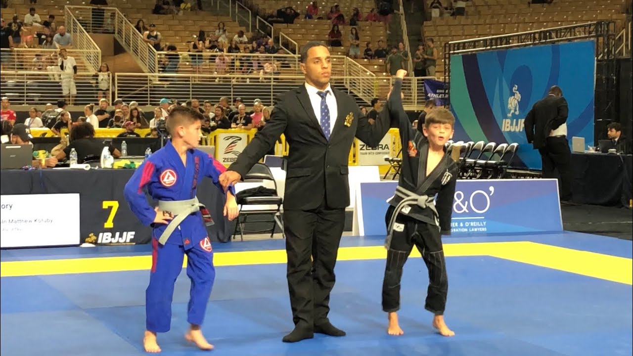 Lincoln Kotuby at IBJJF Pan Kids