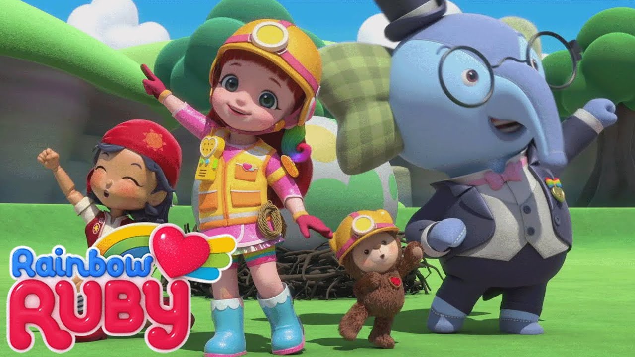 Ling Ling Hatches An Egg | Rainbow Ruby - WildBrain | Movies for Kids