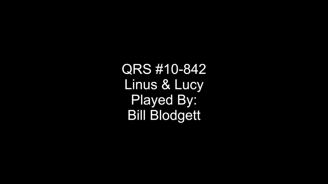 Linus & Lucy - QRS#10-842