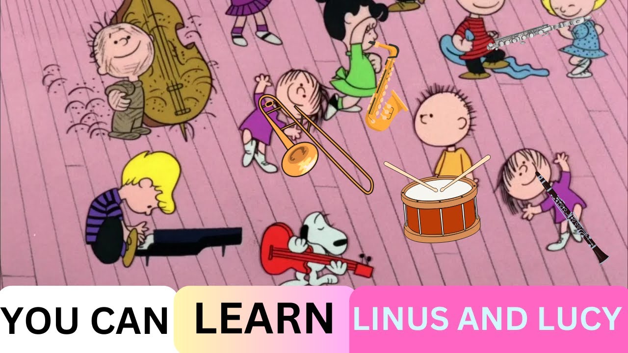Linus and Lucy for Vibraphone Bandlab and Chromebook in Bb! @VinceGuaraldiMusic @PeanutsOnline