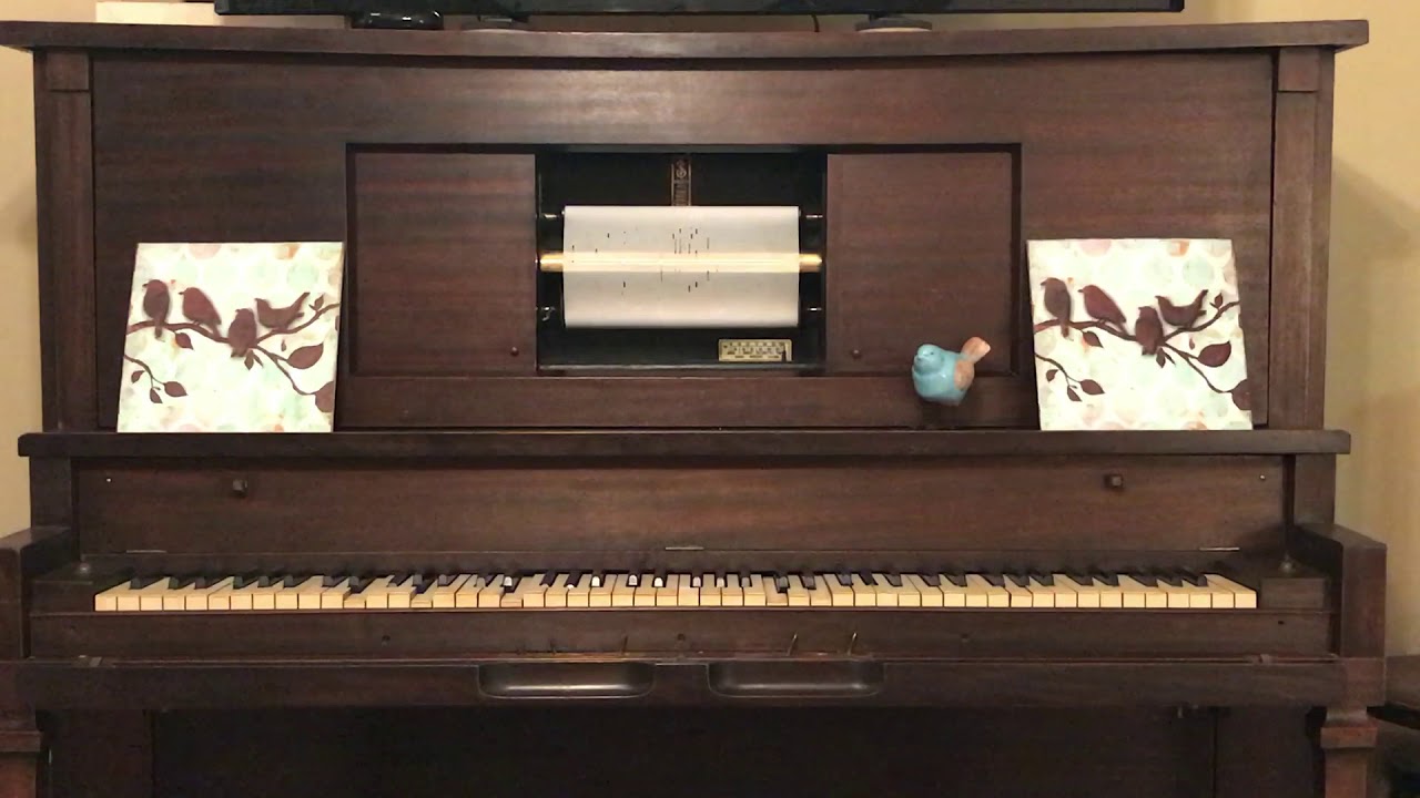 Linus And Lucy. QRS player piano roll.