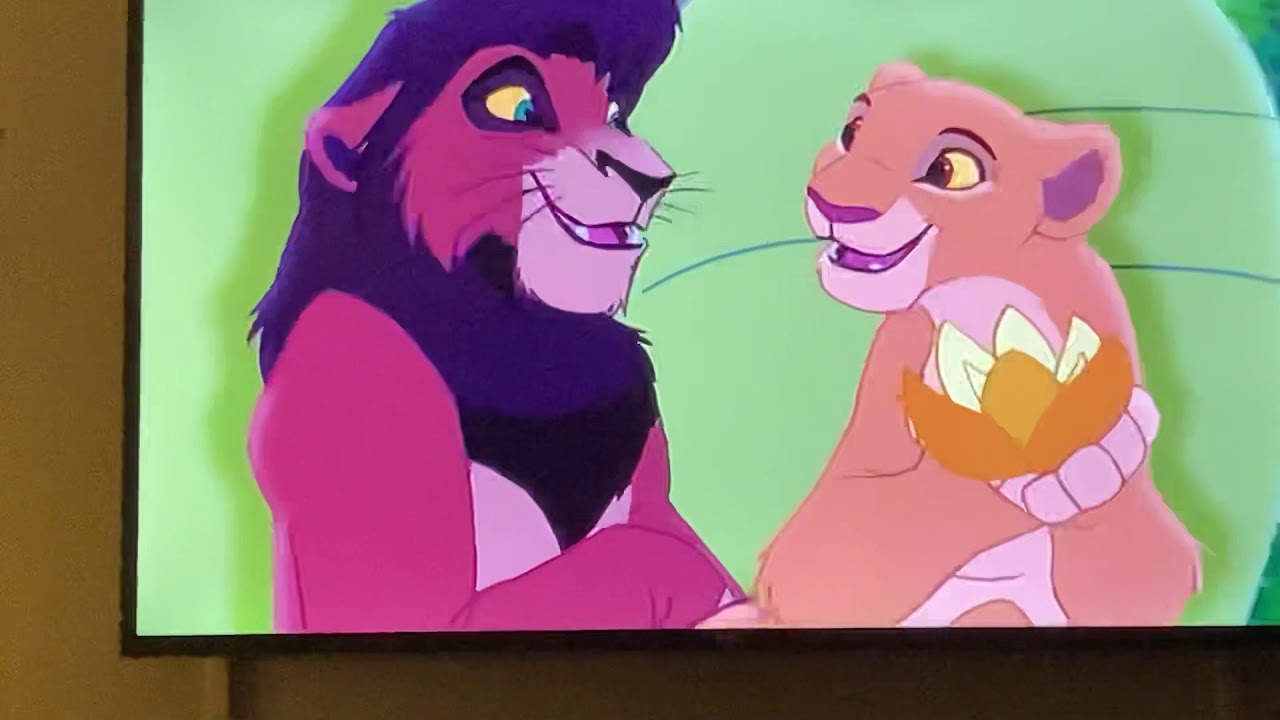 Lion King 2 Kovu sneezing