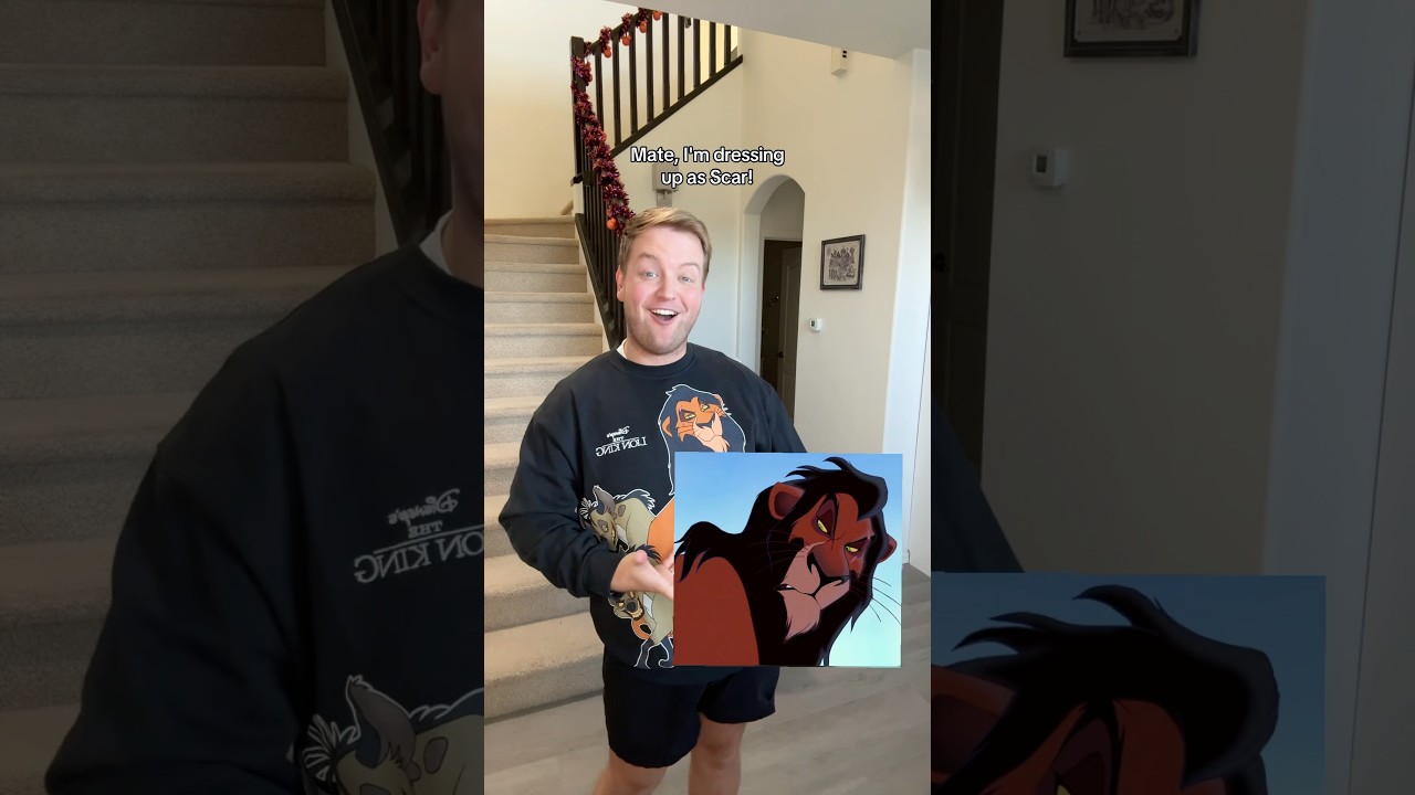 Lion King Scar Costume!