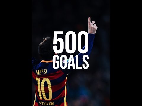 Lionel Messi - All 500 Goals for Barcelona