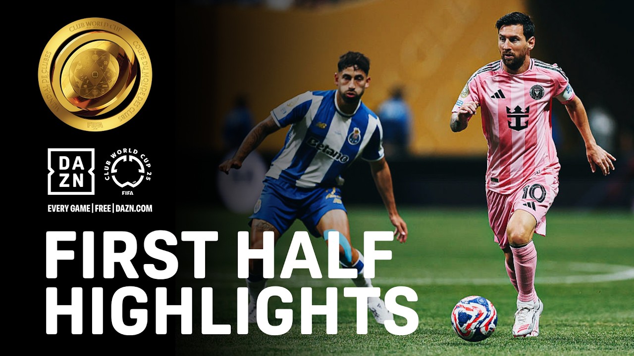 Lionel Messi & Inter Miami Trail FC Porto After Questionable PK | FIFA Club World Cup Highlights