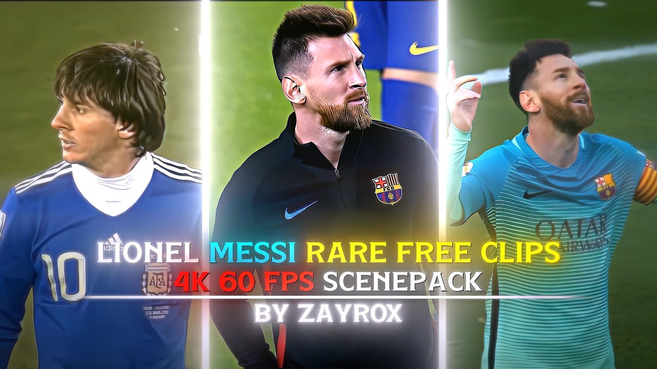 Lionel Messi Twixtor - 4K Clibs (No CC Only Topaz) For Editing🤙💥