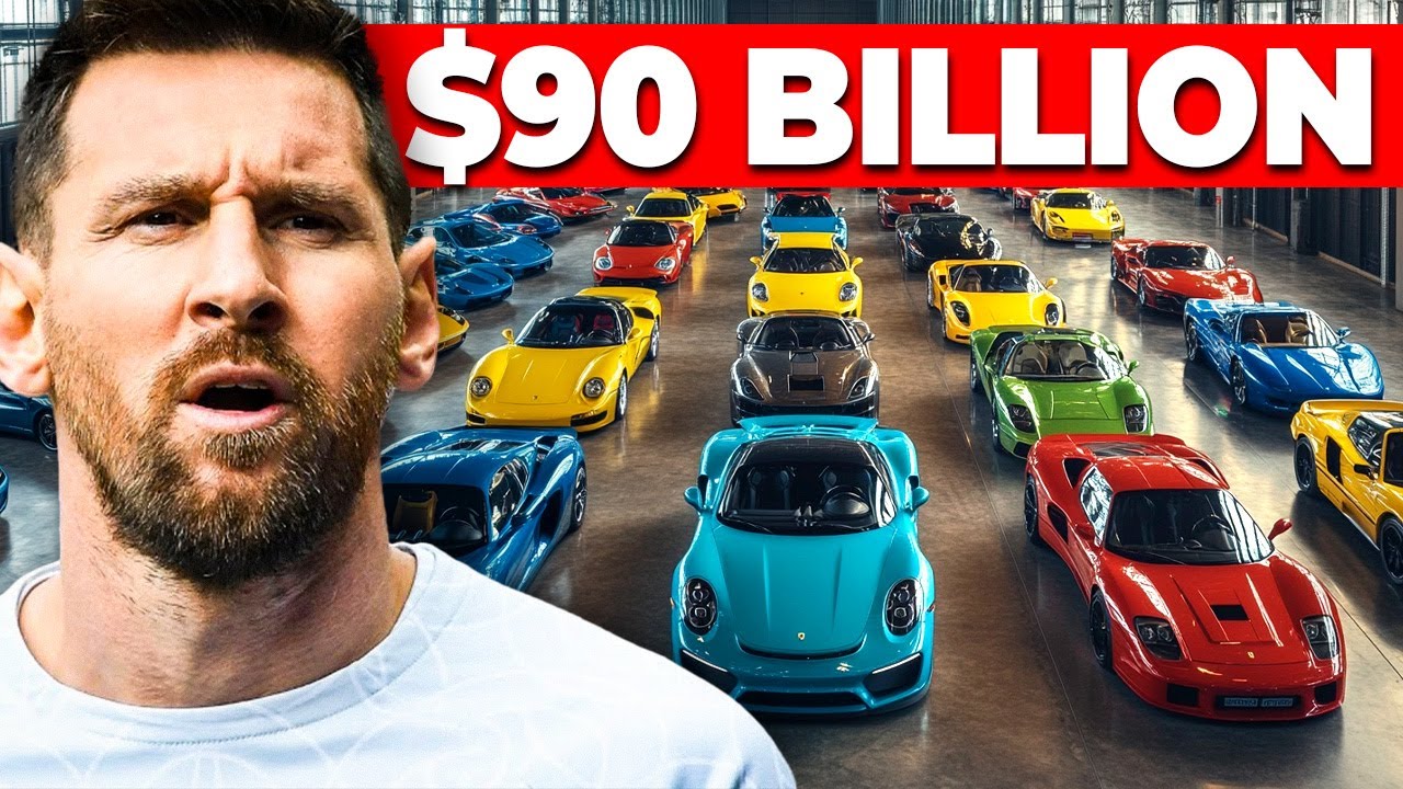 Lionel Messi’s Billionaire Car Collection: Rare Supercars & Ultimate Luxury Rides!