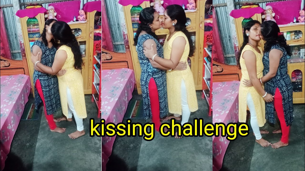 ❤️Lip kissing challenge||challenge video #funnyvideo ❤️
