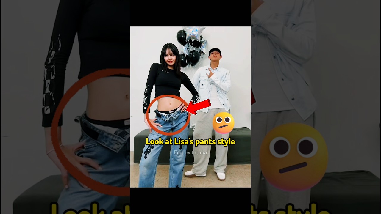 Lisa copy Jennie's style 😳🤫 #blackpink #lisa #jennie #ytshort #100kviews #viralvideo