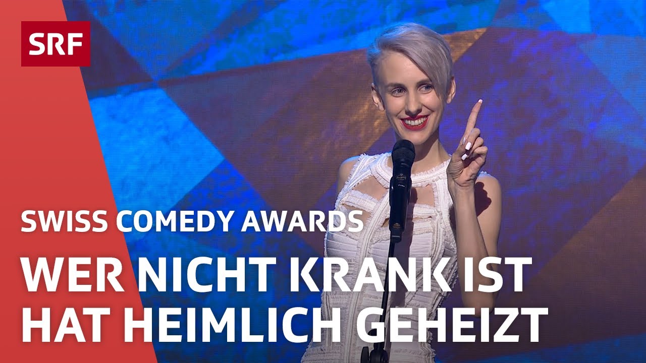 Lisa Eckhart: Wer nicht krank ist hat heimlich geheizt | Swiss Comedy Awards | SRF