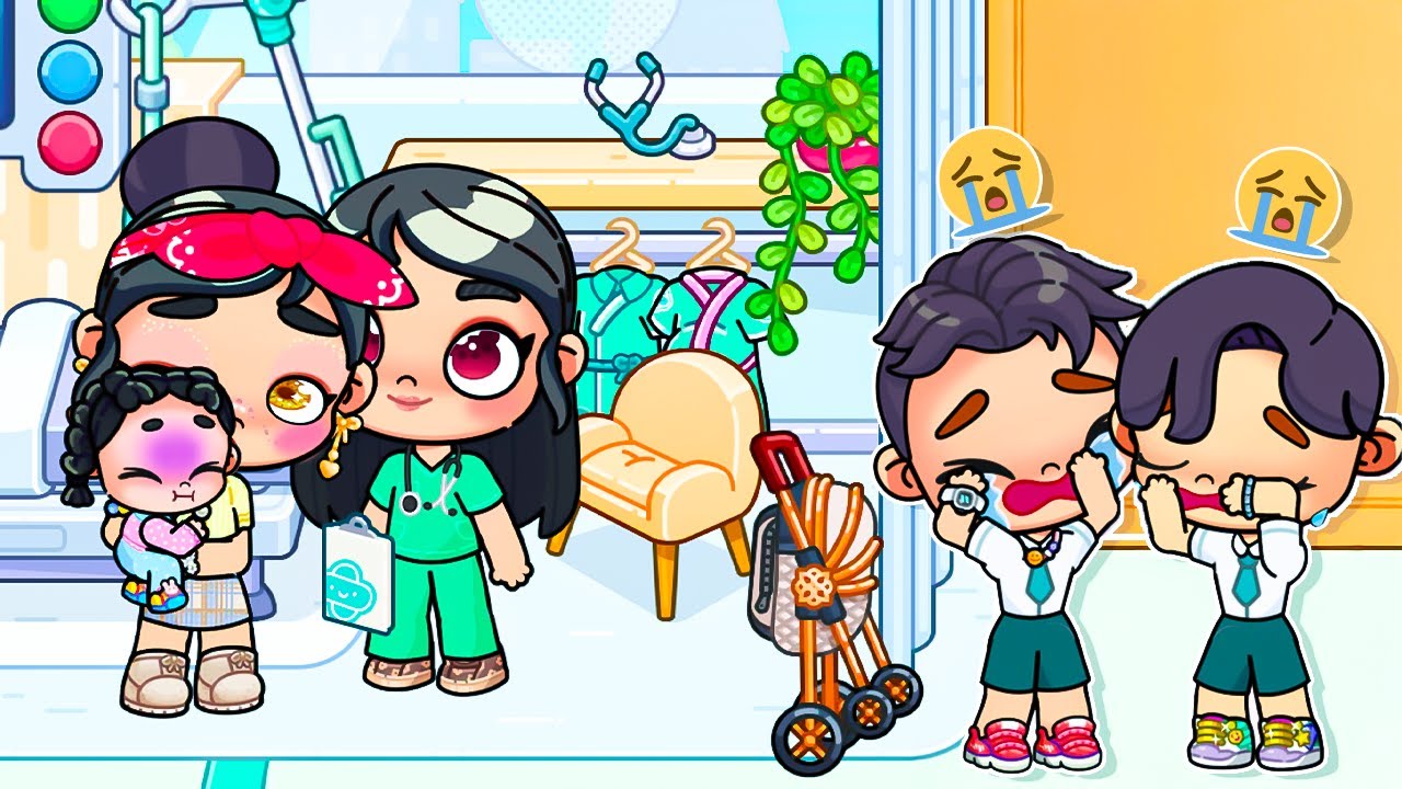 LISA EST MALADE 🤮 ET LES JUMEAUX SONT TRISTES SUR AVATAR WORLD ! MISS QUEEN 👑