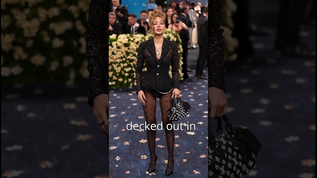 Lisa Goes Pantless in Glittering Blazer and Matching Undies as She Makes Her 2025 Met Gala Debut !