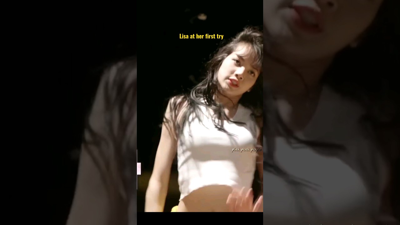 lisa learning the dance really fast | lisa dancing | #blackpink #jisoo #rosé #jennie #lisa #shorts