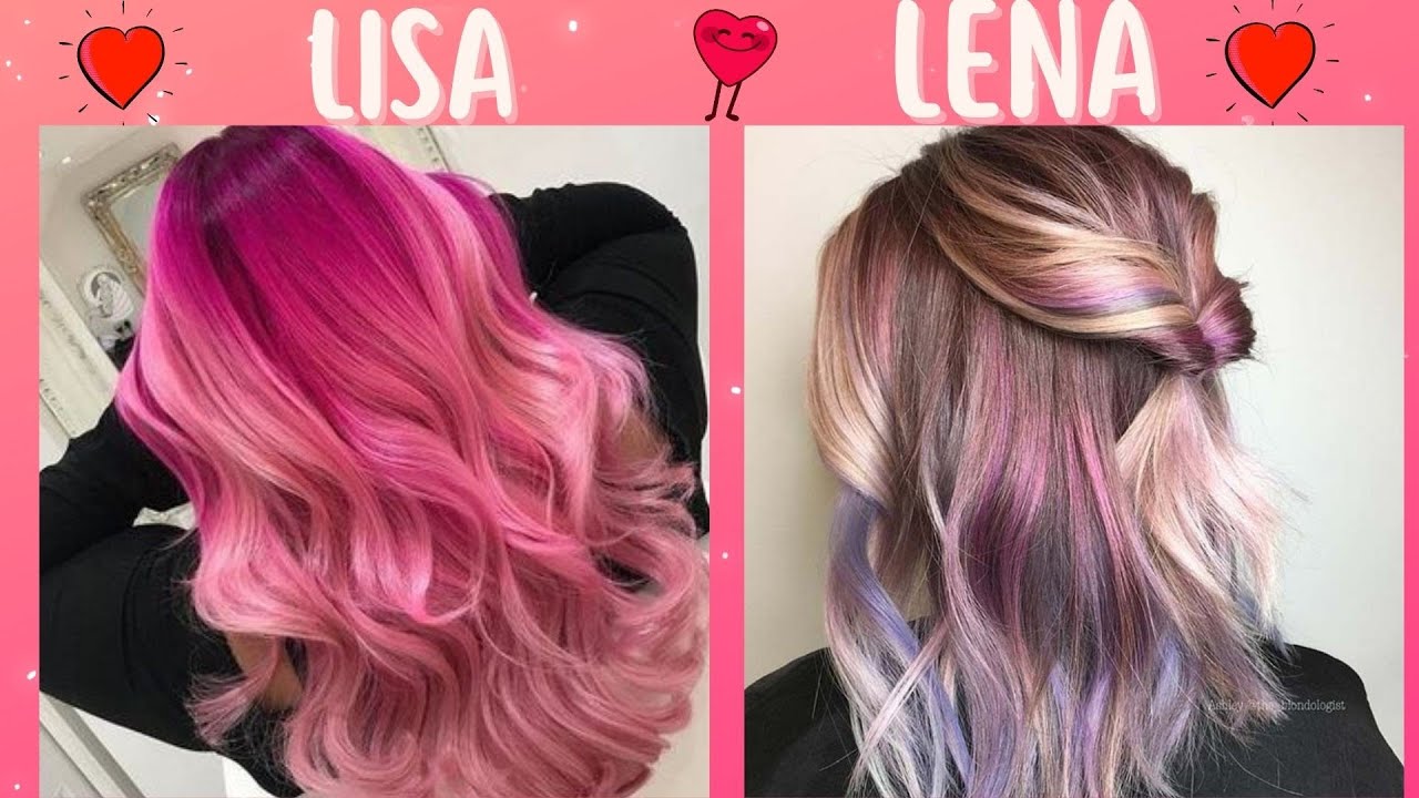🎀🌈LISA OR LENA COLORFUL HAIR🌈🎀