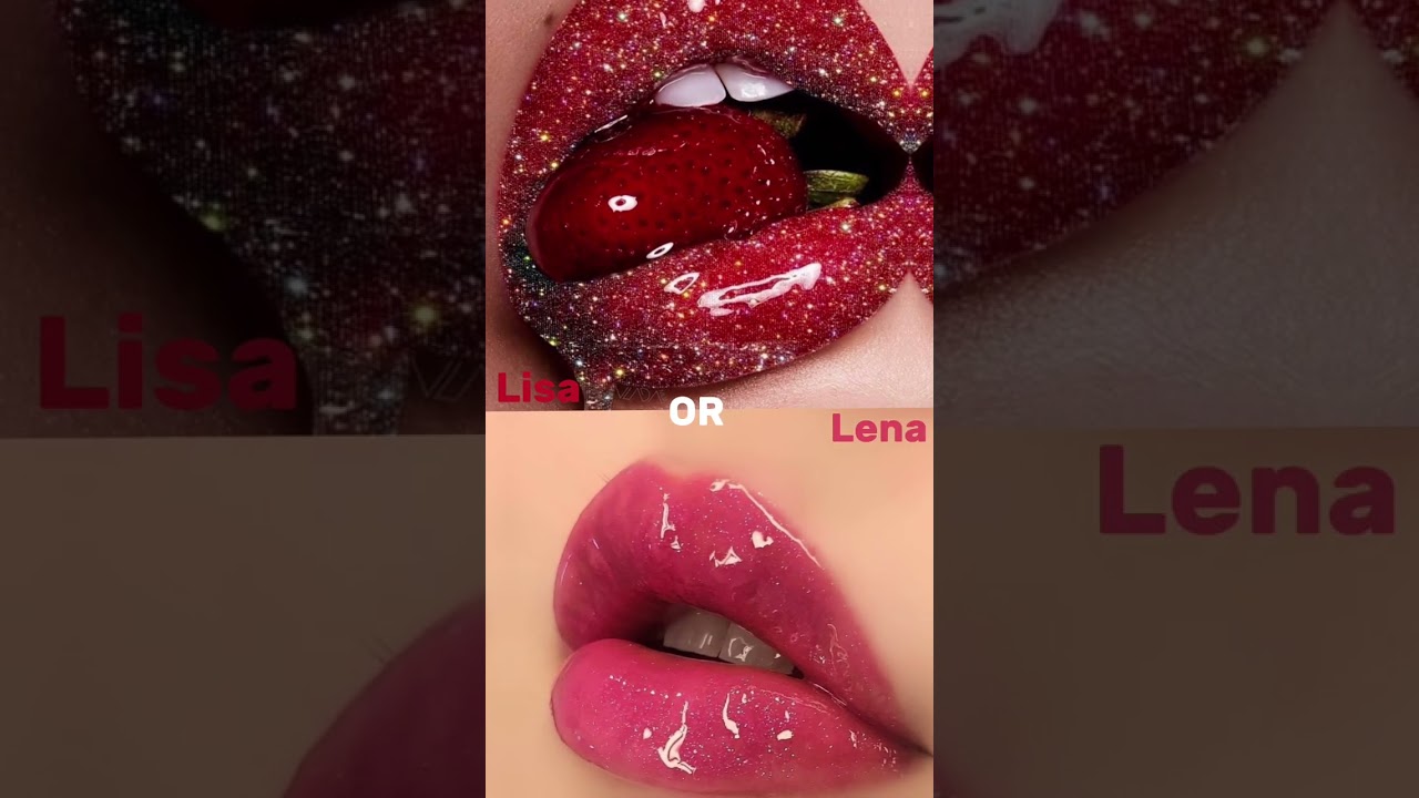 Lisa or Lena#girls#makeup#nails#edit#Lisa#Lena#Lisa or Lena 🌸🌸