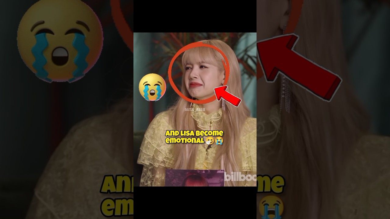 Lisa was about to cry 😭#lisa #blackpink #fypviralシ #ytshorts #rosé @lalalalisa_m @roses_are_rosie