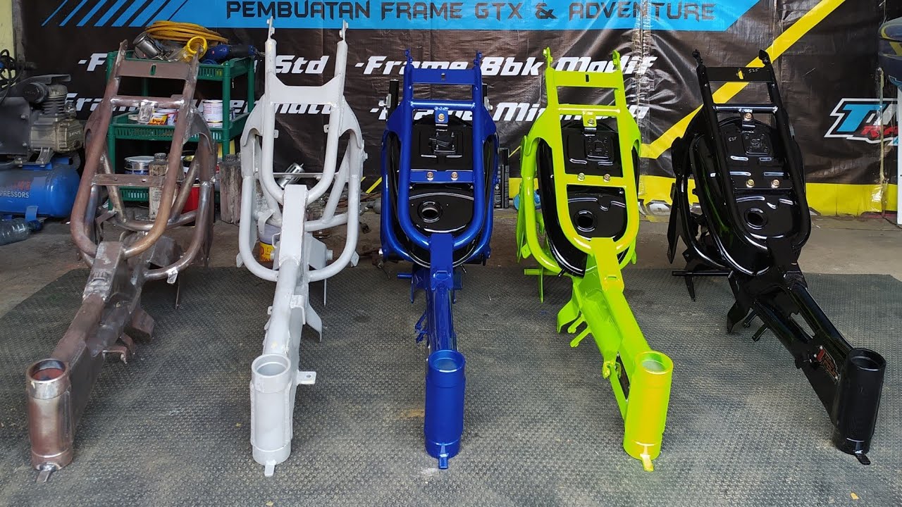 list harga rangka bebek standar dan bebek modif