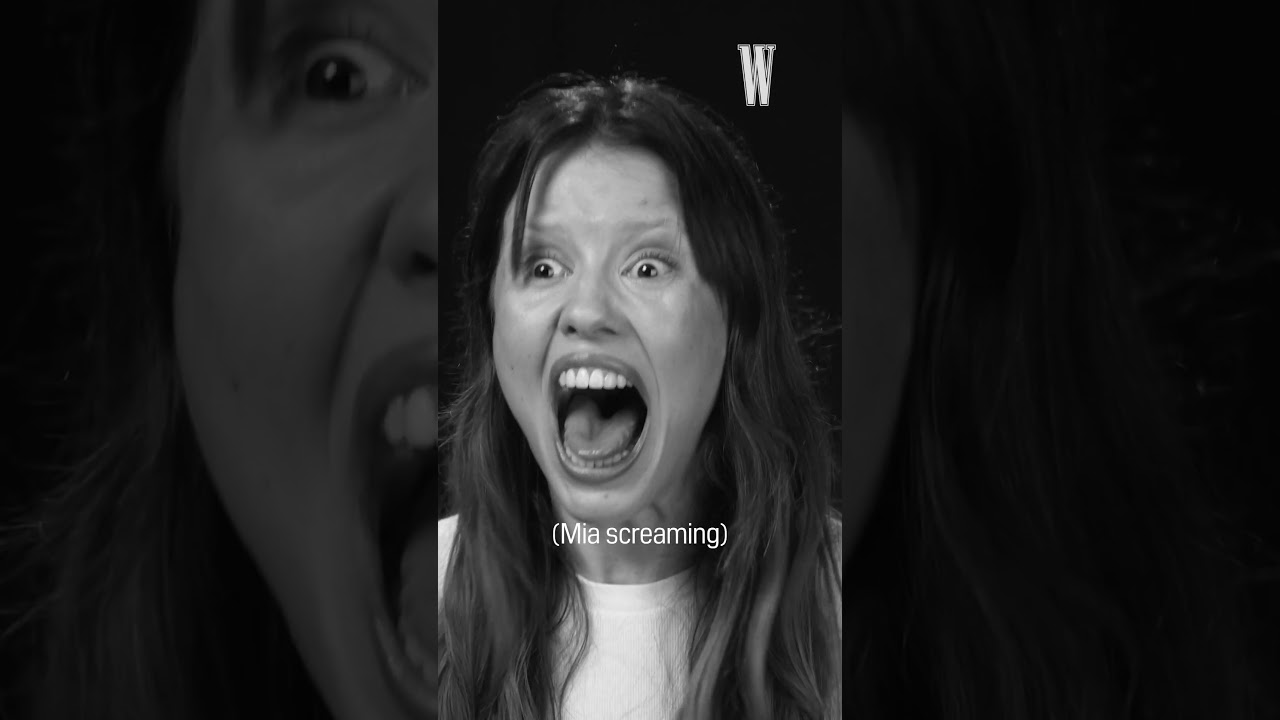 Listen to Mia Goth's Best Horror Movie Scream | W Magazine