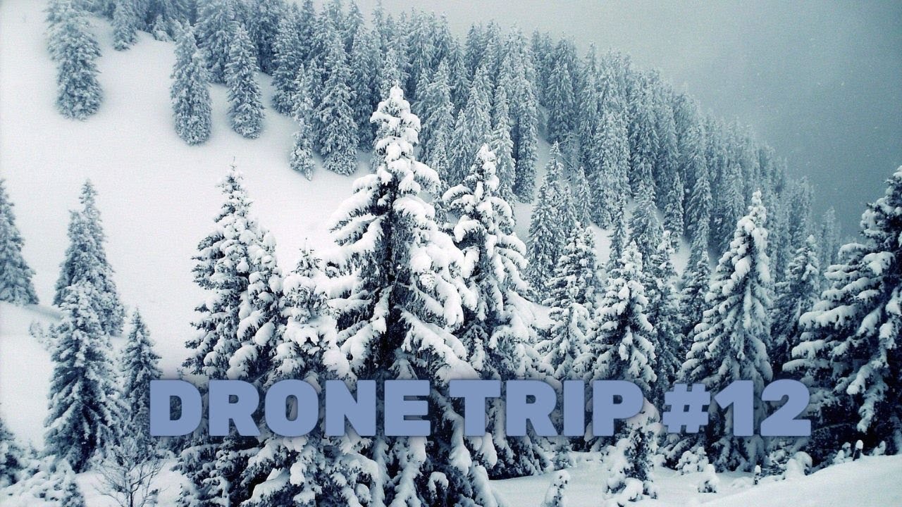 Lithuania in winter. Drone trip #12