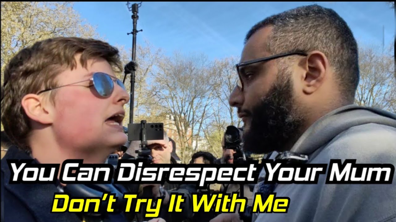 Little Boob Gets Owned and Humiliated By Hijab | Mohammed Hijab | Speakers Corner