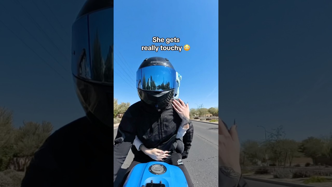 Little distraction 😅#motorcycle  #fyp #yamaha #r7 #bikelife #couple  #biketok #booktok #bikergirl