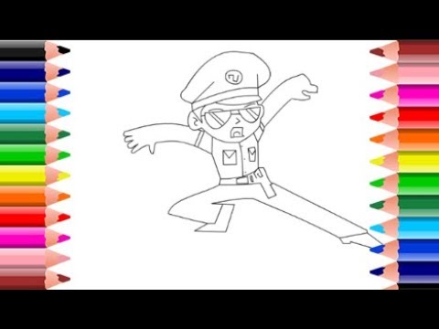 Little Singham Animation Cartoon  -  How To Draw  Little Singham -  Drawing And Coloring Ep 2