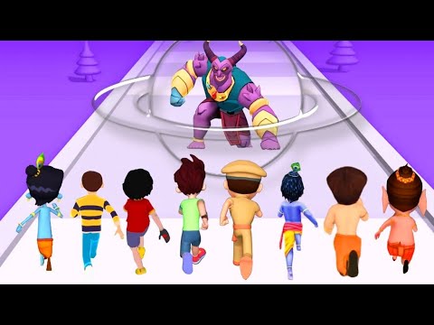 Little Singham, Little Krishna, Kris Roll No 21, Rudra, Shiva, Kicko, Little Ganesha - Gameplay
