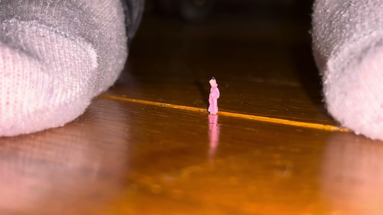 Little sister shrinks herself