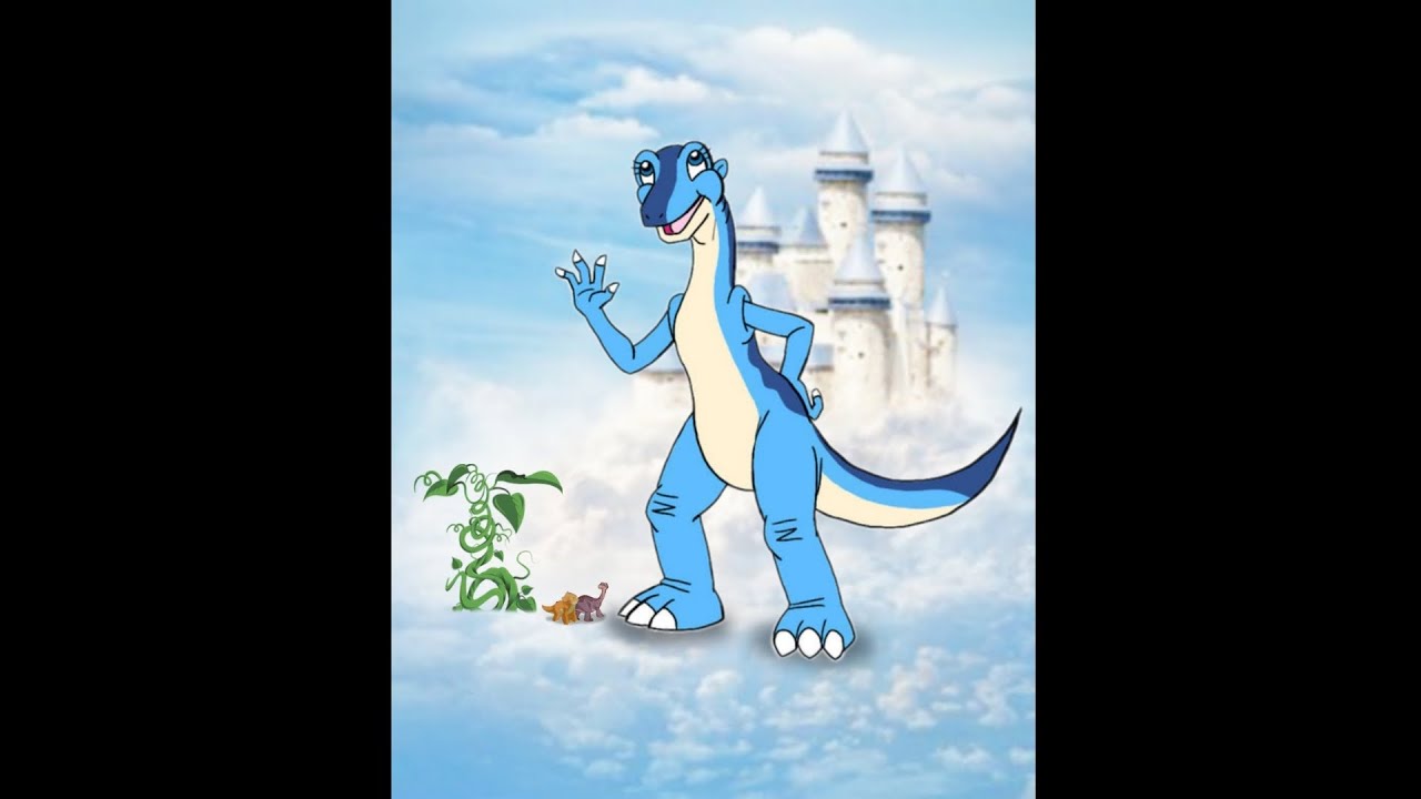 littlefoot and the beanstalk littlefoot and cera meets the dino giant coelie