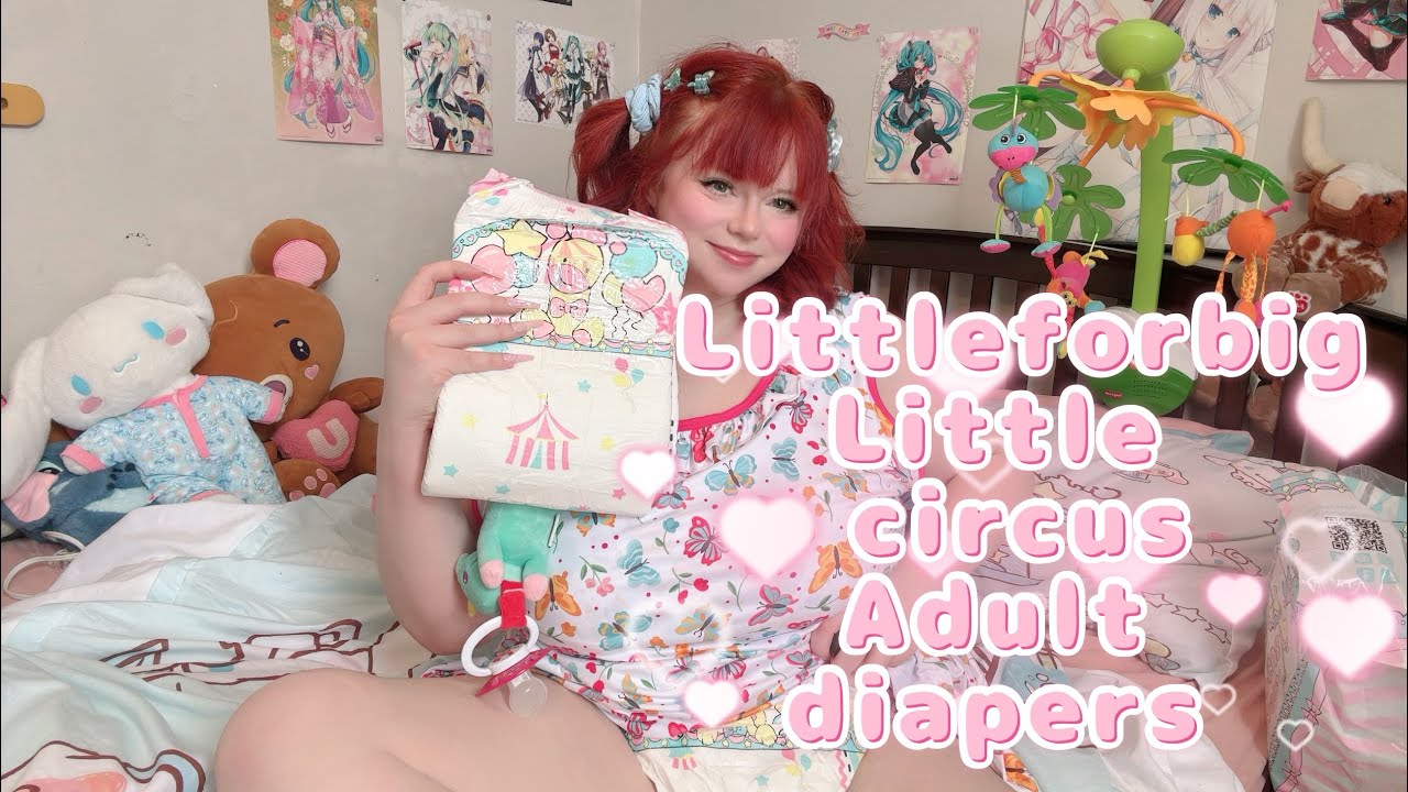 Littleforbig Little Circus Adult Diaper Review (ABDL / Littlespace )