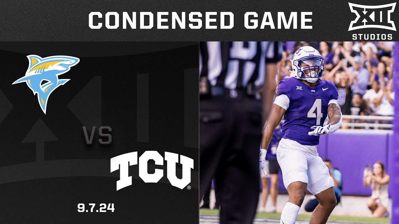 LIU vs. TCU Condensed Game | 2024 Big 12 Football