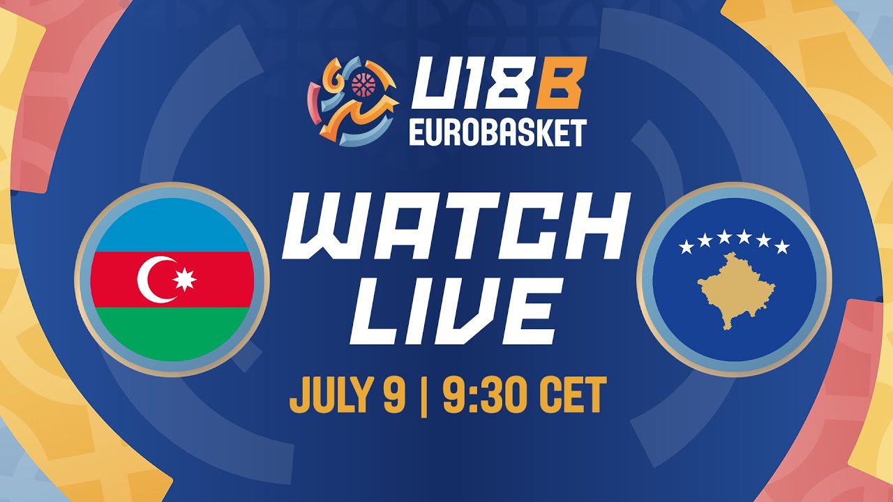 LIVE - Azerbaijan v Kosovo | FIBA U18 Women's EuroBasket 2025 Division B | Group Phase