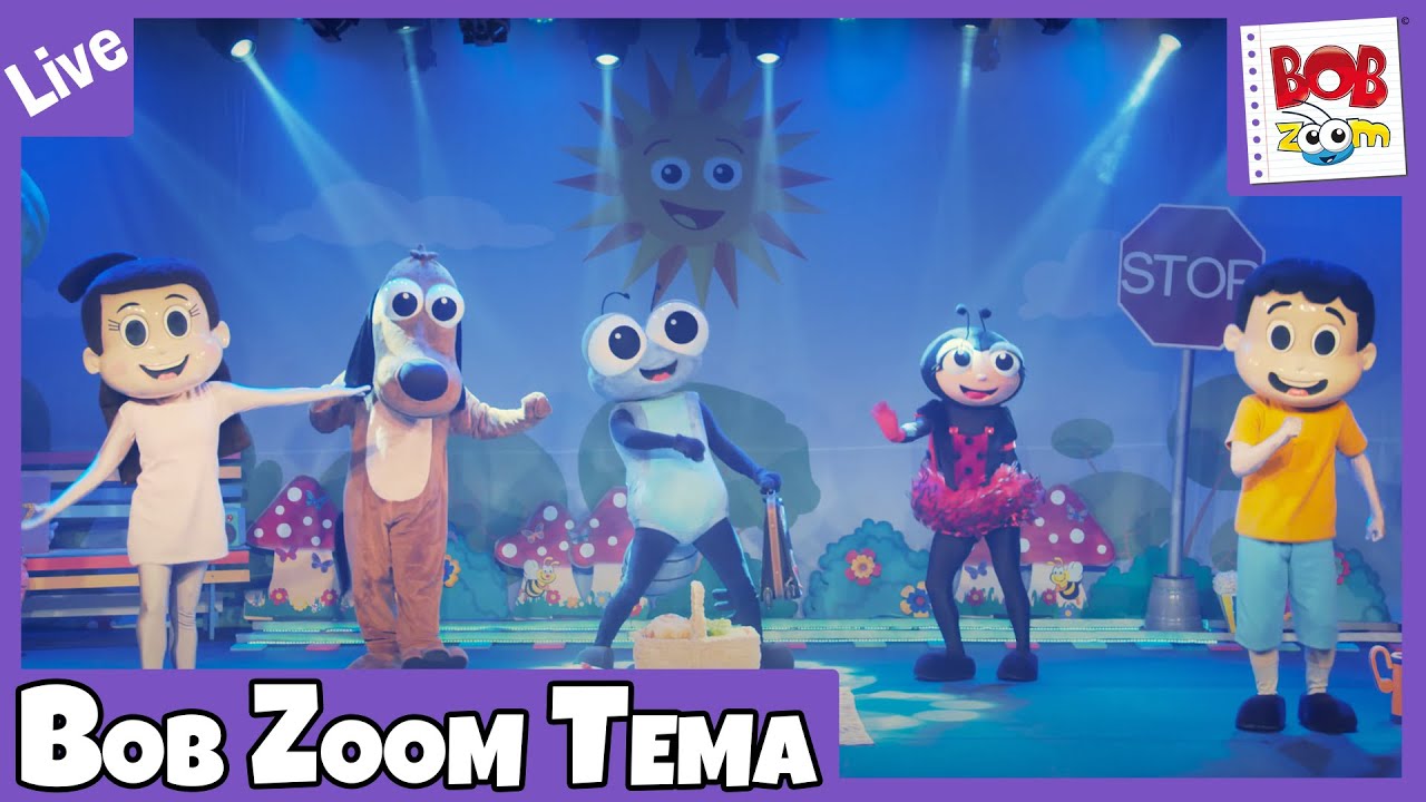 LIVE – Bob Zoom TEMA | Bob Zoom | Vídeo Infantil Musical Oficial