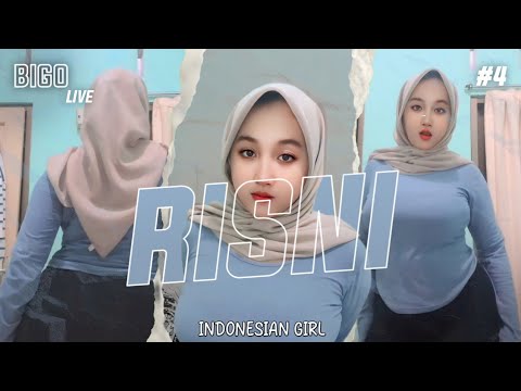 Live!! | Cewe Hijab Cantik Challenge Goyang || Risni Anggraeni - Part 4 [Bigo Live]