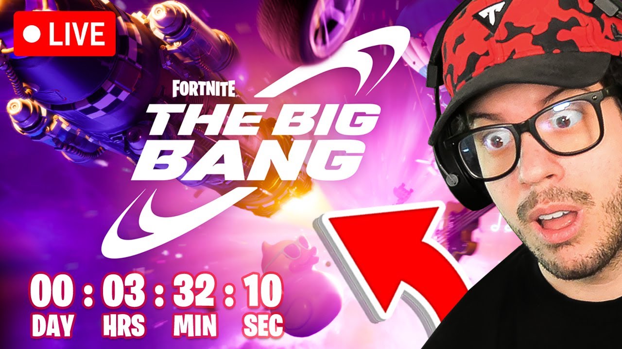 🔴LIVE! - NEW Fortnite CHAPTER 5 *BIG BANG* EVENT Countdown!