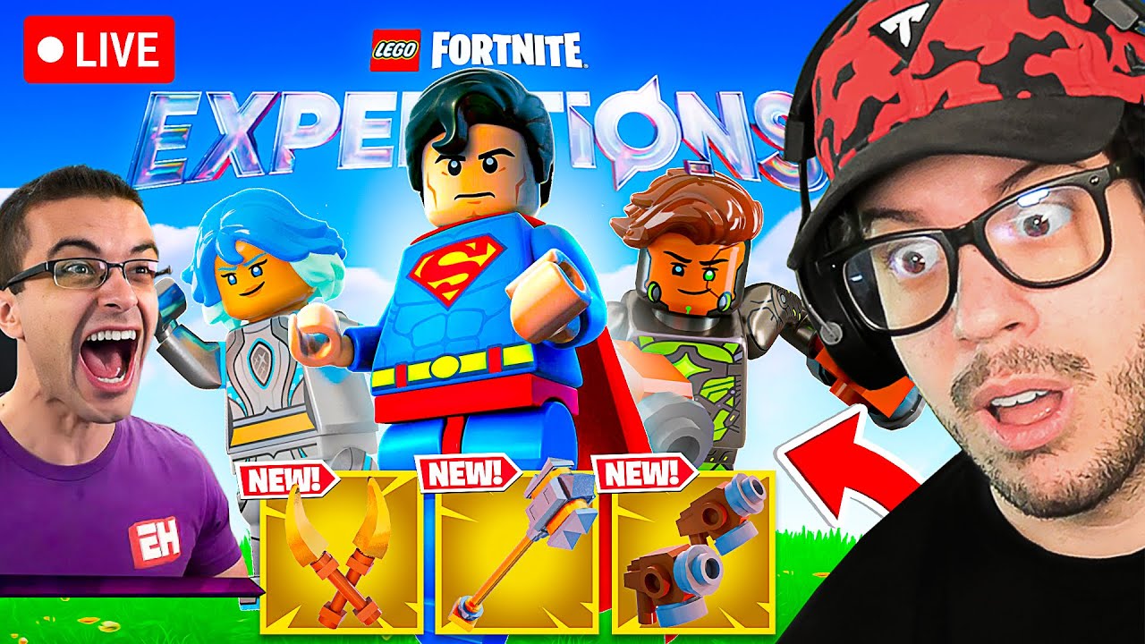 🔴LIVE! - Playing FORTNITE with NICK EH 30 and COURAGE!