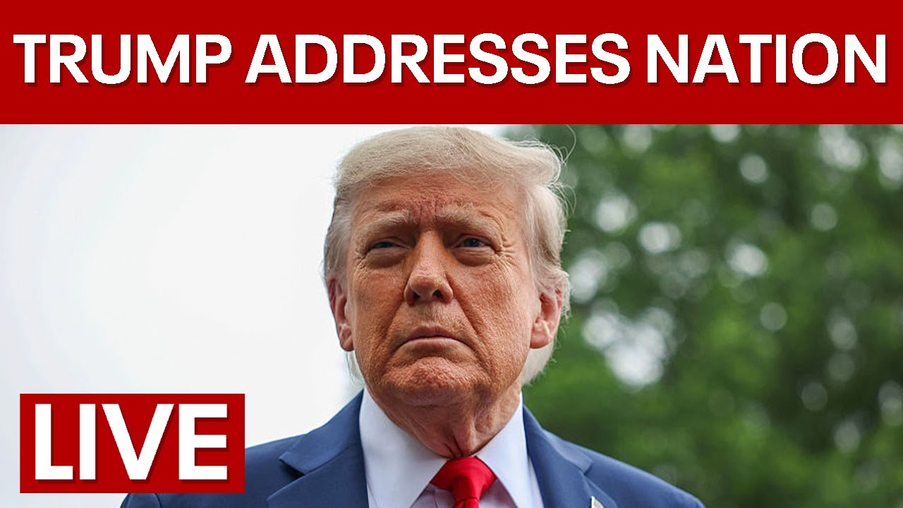 LIVE | President Donald Trump to address the nation