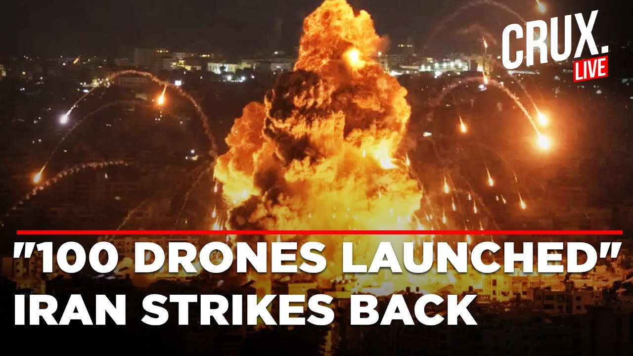 LIVE | State Of Emergency In Israel, Iran Launches Barrage Of Drones, IDF Struggles To Intercept