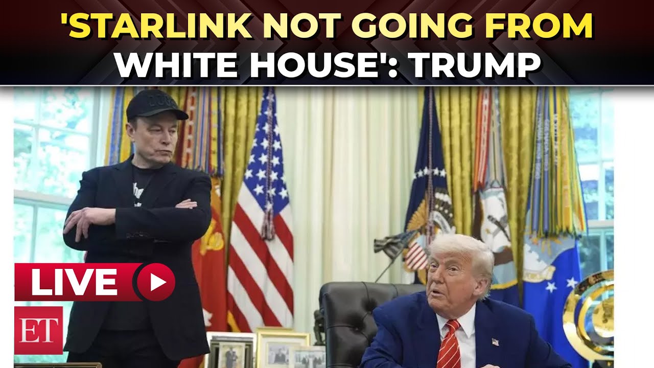 LIVE | 'Won't give up Starlink in WH': Trump's shocking revelation amid feud with Elon Musk