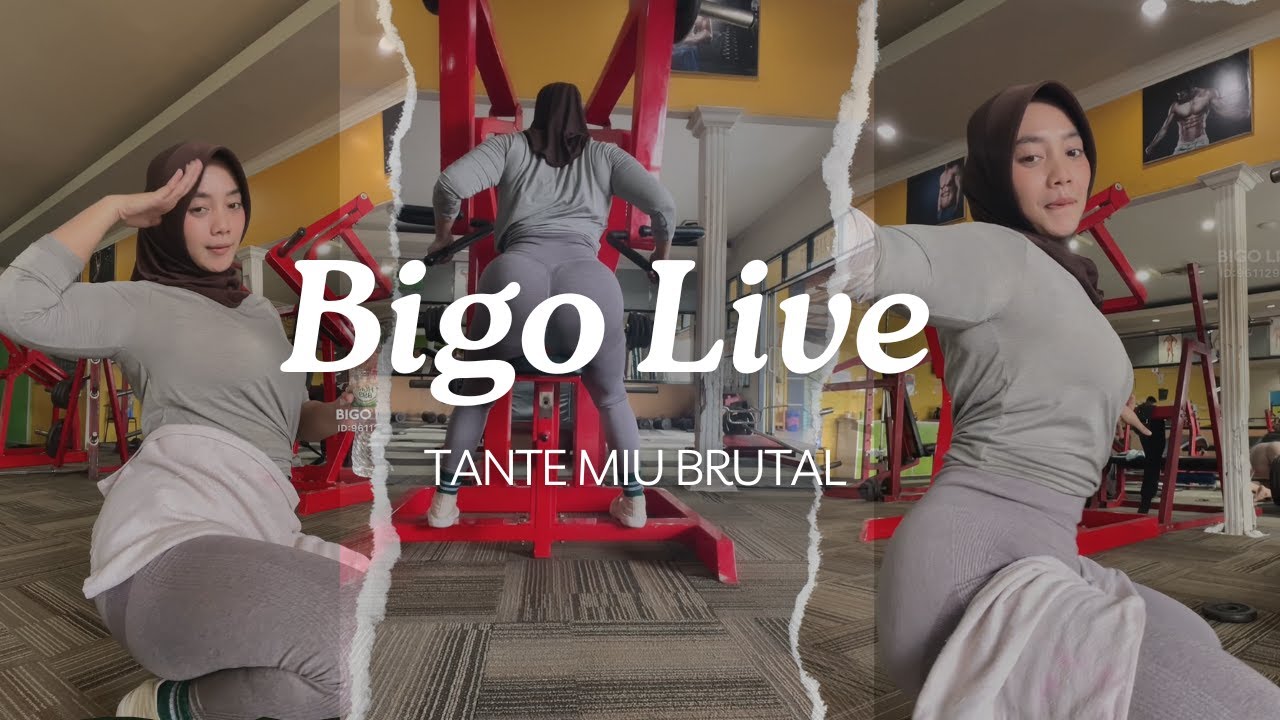 [Live #54] TANTE MIU HIJAB LIVE LAGI NGE GYM - Part 1
