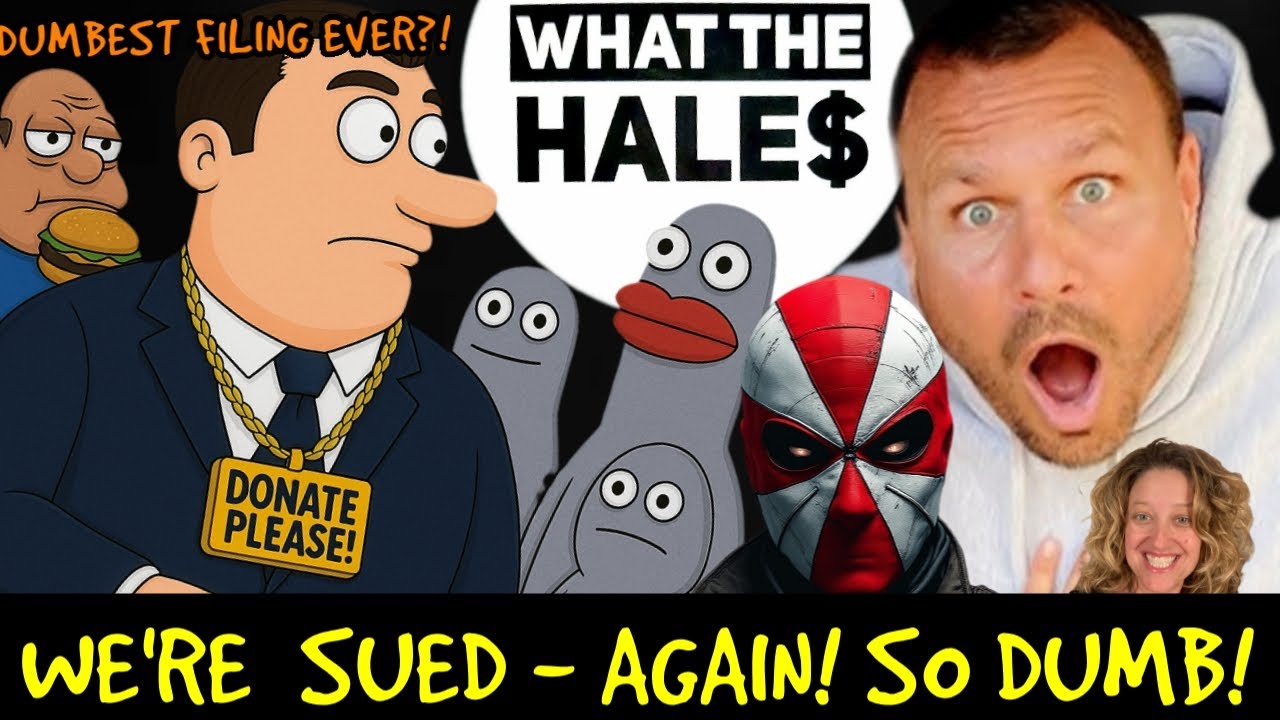 LIVE! Anti Hale$ SUES ME and MEGAN FOX - AGAIN?! Dumbest Fed @WhatTheHales FAILS yet?! W Megan!