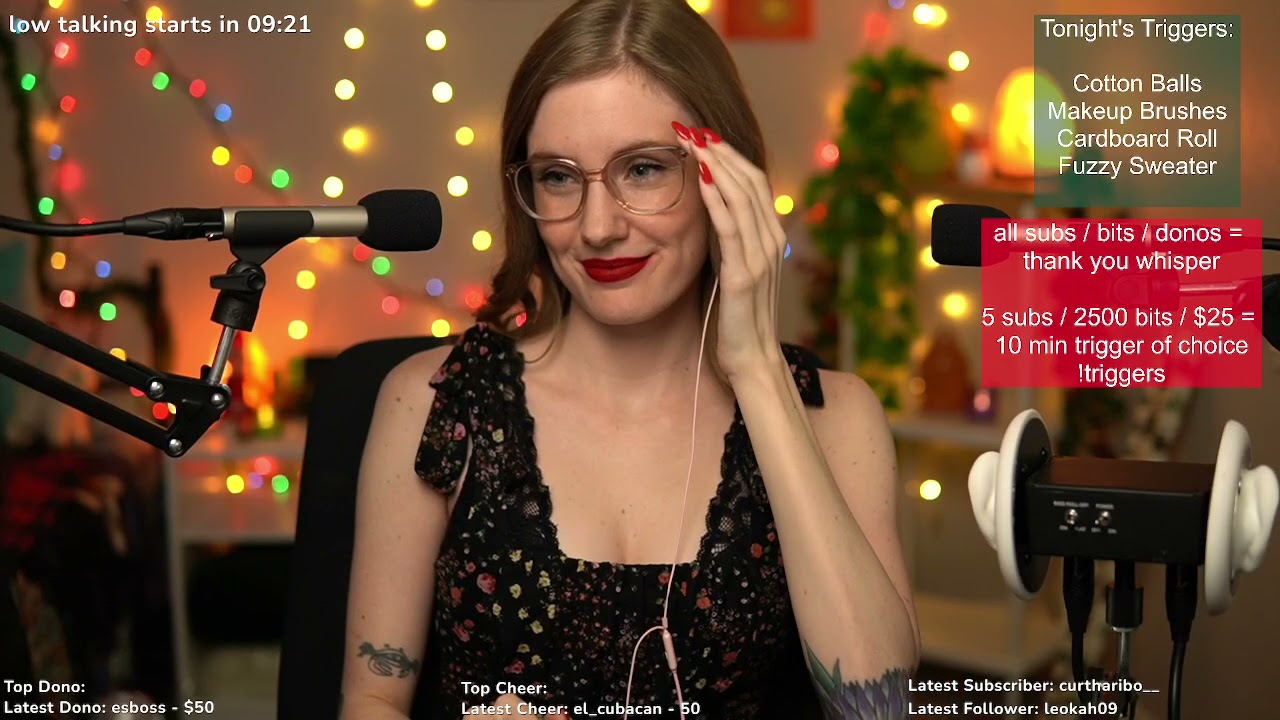 [Live ASMR] Cardboard Tube, Cotton Balls, Lotion Hand Massage, Makeup Brushes, & More!