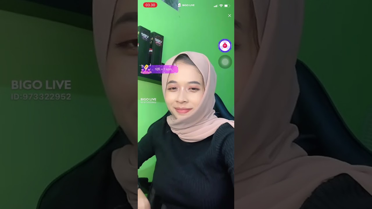 Live bbyynov hijab hot sambil goyang